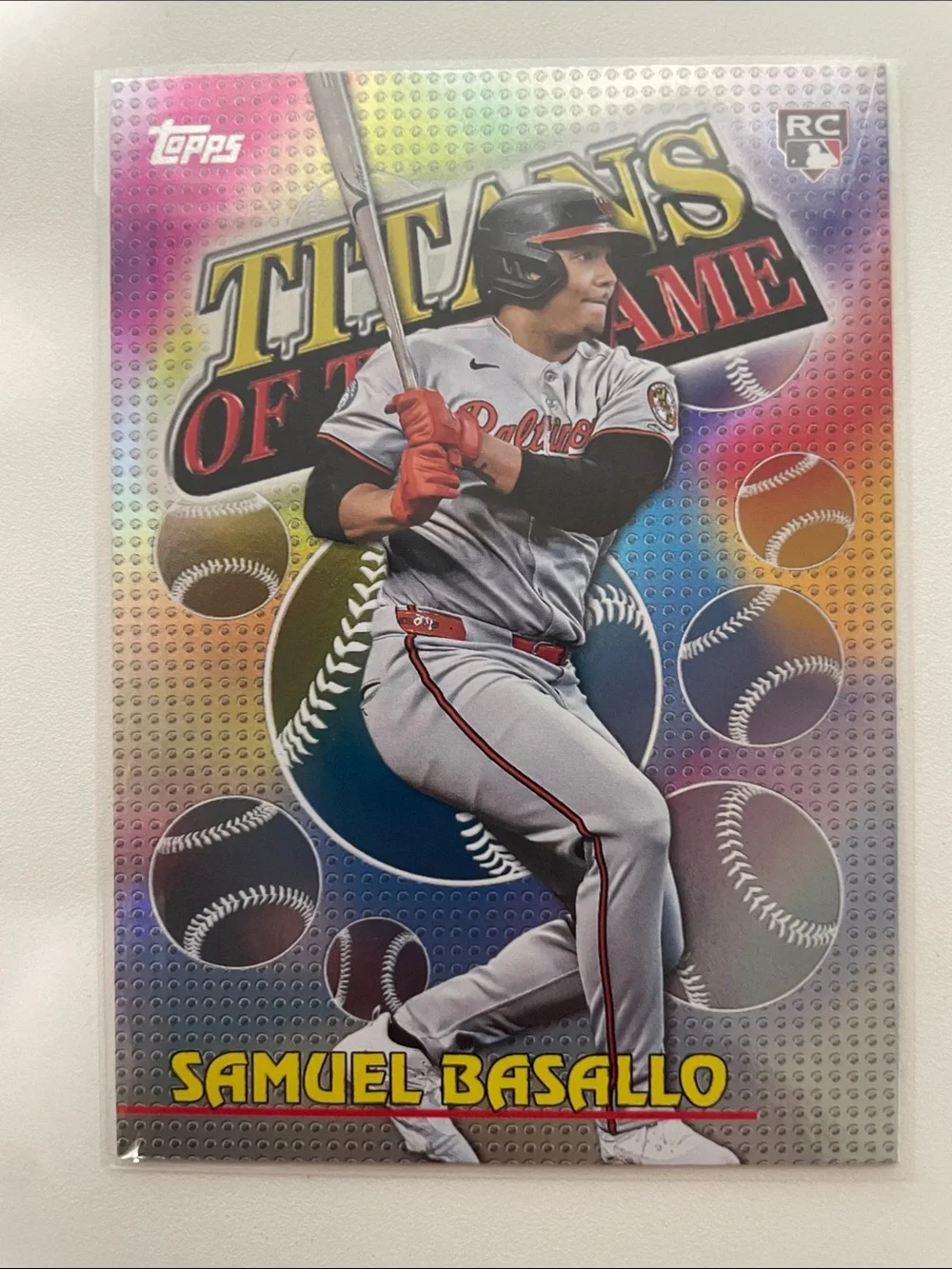 Topps Rainbow Foil Inserts Titans Of The Game Lot - Picture 7 of 10